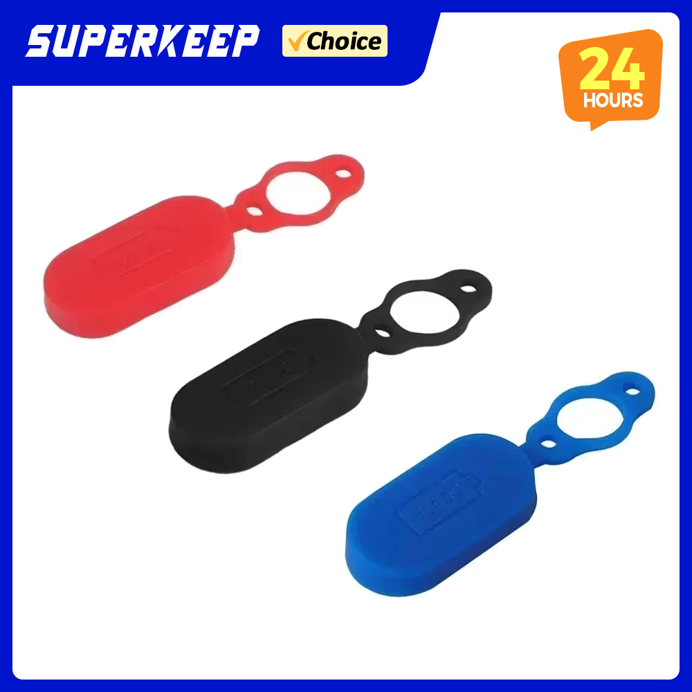 Electric Scooter Rain Cover - Evrensel toz fişi durumda şarj portu