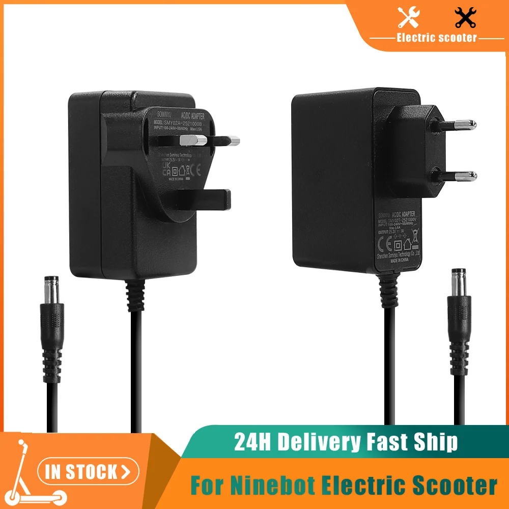 Electric Scooter Charger - Ninebot Elektrikli Scooter Segway Zing E8