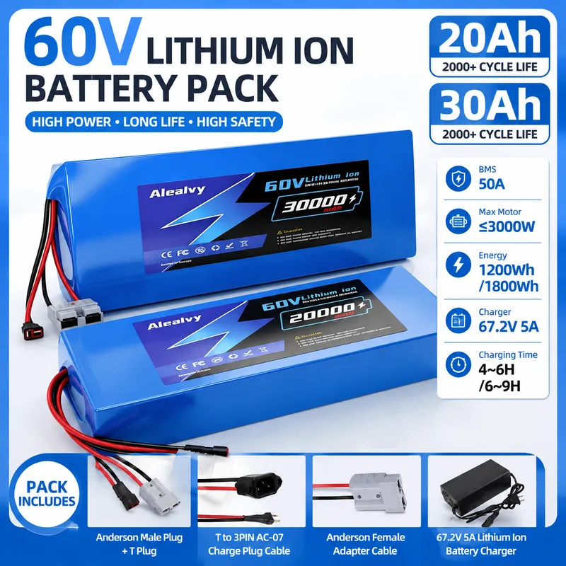 60V 30Ah 21700 Battery Pack - 60V 20AH 30AH 21700 Lityum Pil