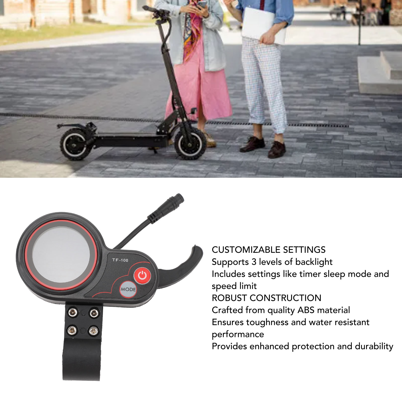 Electric Scooter - 48V TF 100 Elektrikli Scooter LCD