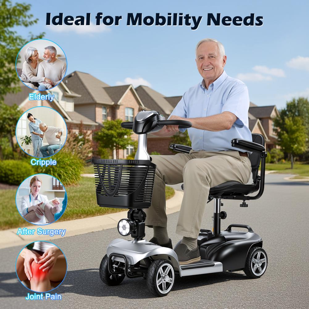 LED Işıklı Sepetli Şarj Cihazl - Electric Scooter Adults incelemesi ve fiyatı