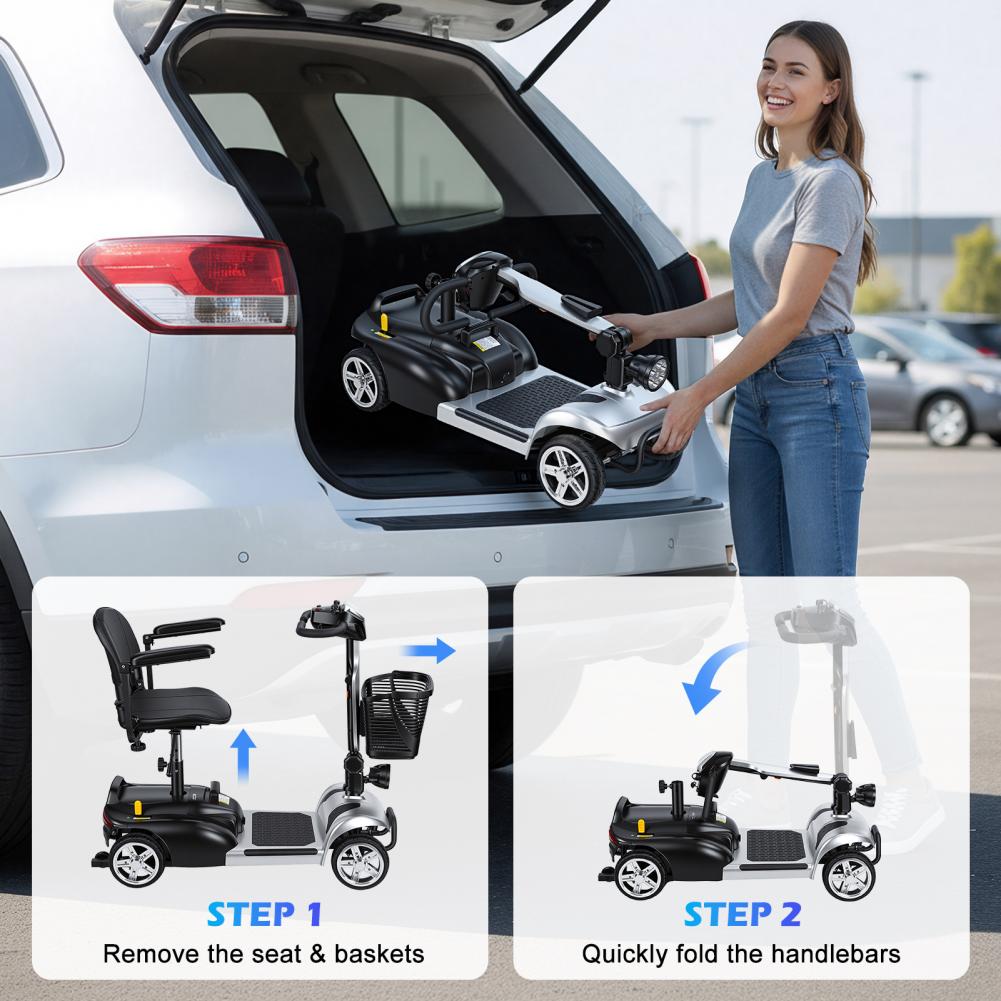 LED Işıklı Sepetli Şarj Cihazl - Electric Scooter Adults incelemesi ve fiyatı