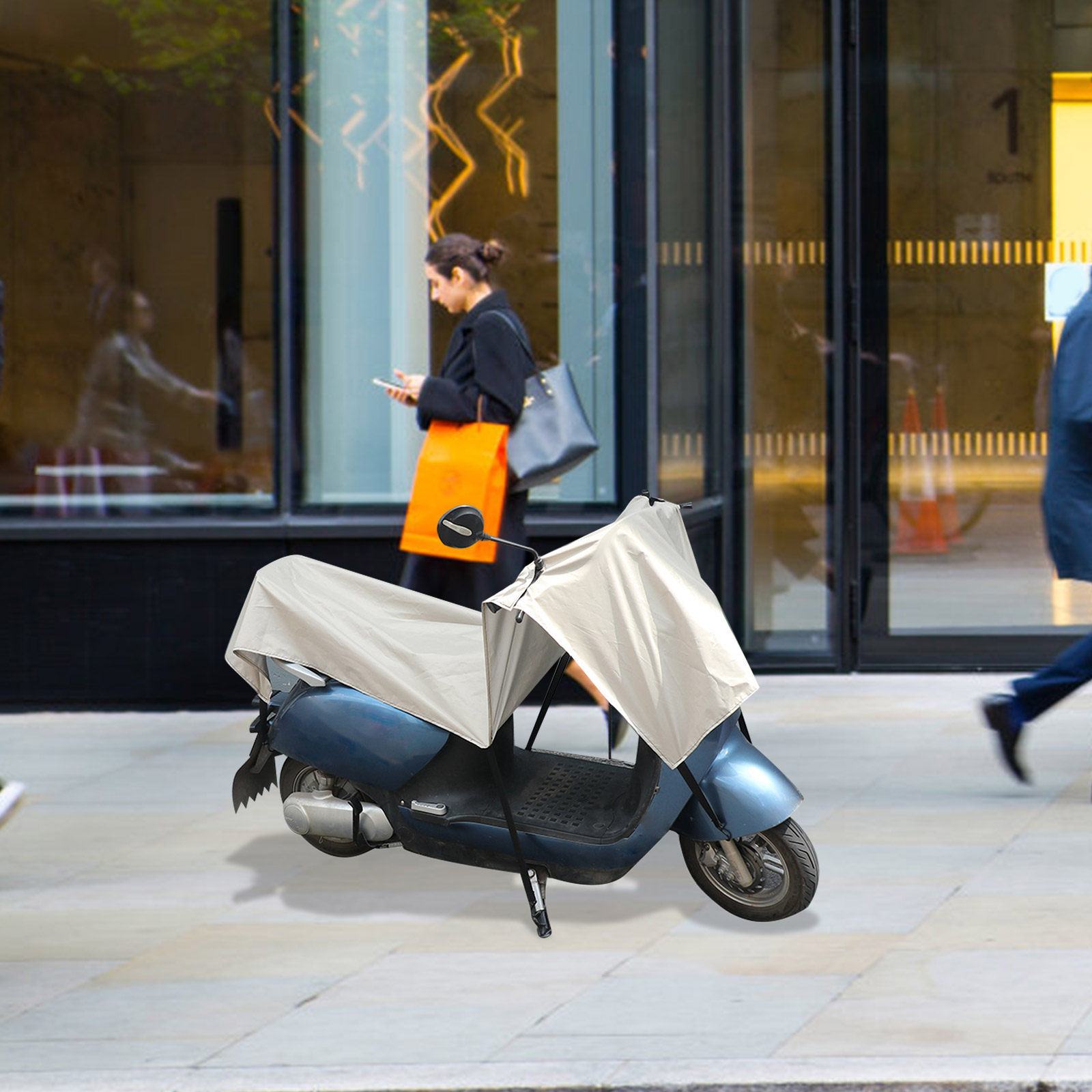 Ekstra Büyük Su Geçirmez Scoot - Electric Scooter Rain Cover incelemesi ve fiyatı
