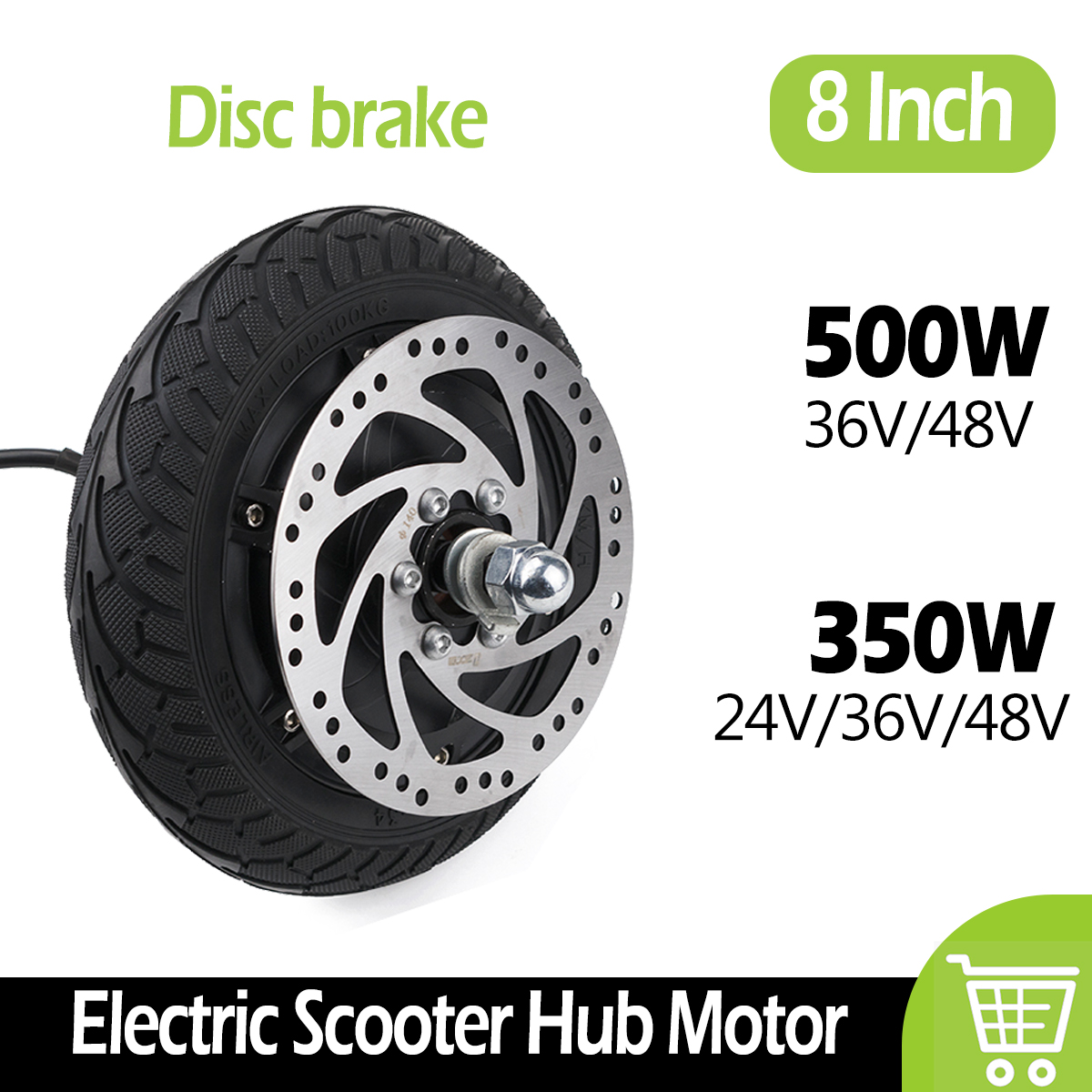 8 İnç Elektrikli Scooter Motor - Electric Scooter 500W incelemesi ve fiyatı