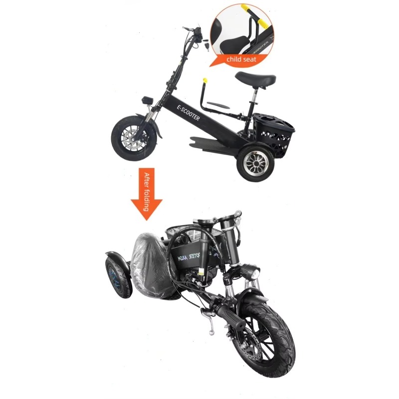 【2026】3 Tekerlekli 2 Kişilik K - Electric Scooter Adults incelemesi ve fiyatı