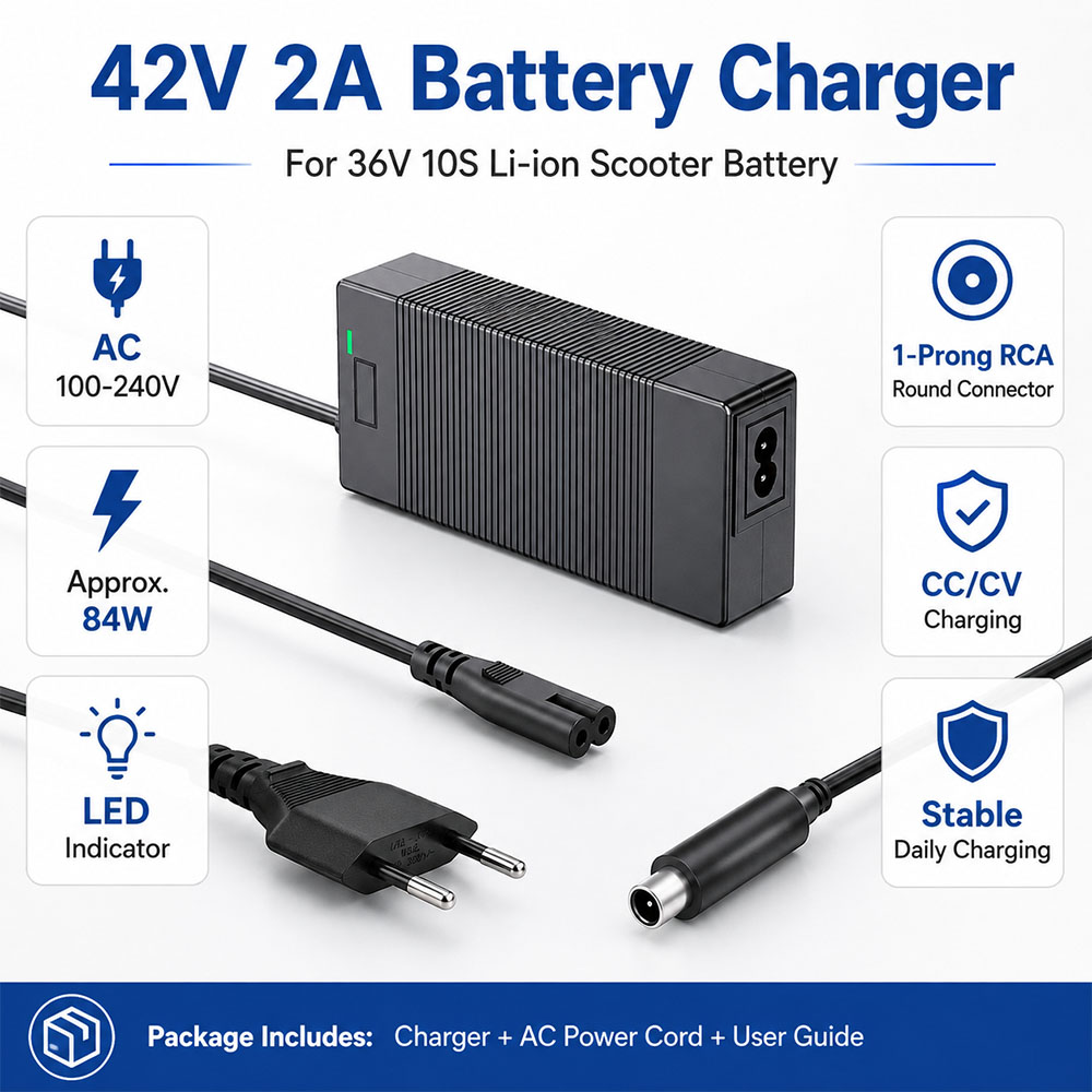 Ninebot G30LP ES4 ES1L F30 F40 - Electric Scooter Charger incelemesi ve fiyatı