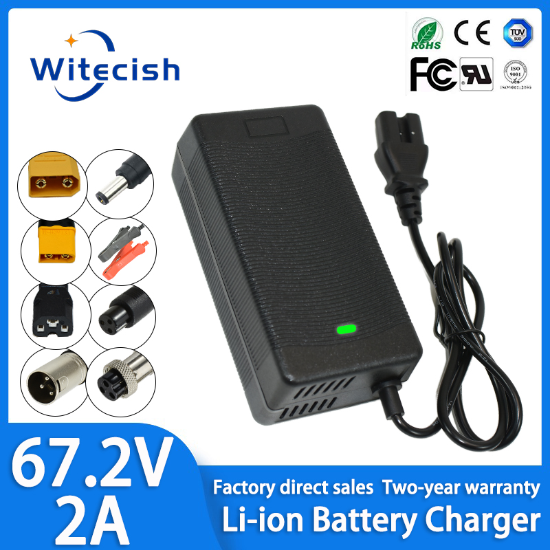 60V 67.2V 2A Şarj Cihazı 16S L - Electric Scooter Charger incelemesi ve fiyatı
