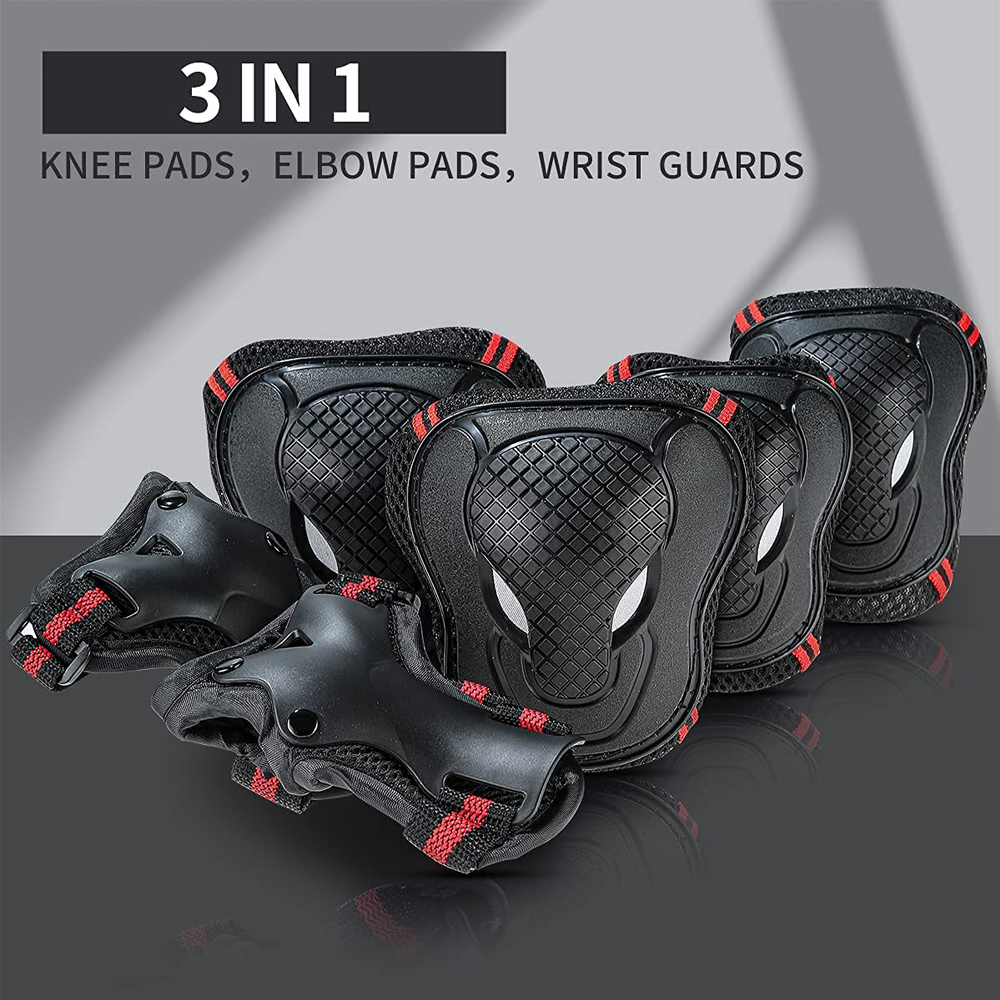 BraceTop 6 adet/takım Gençler  - Scooter Helmet Set incelemesi ve fiyatı