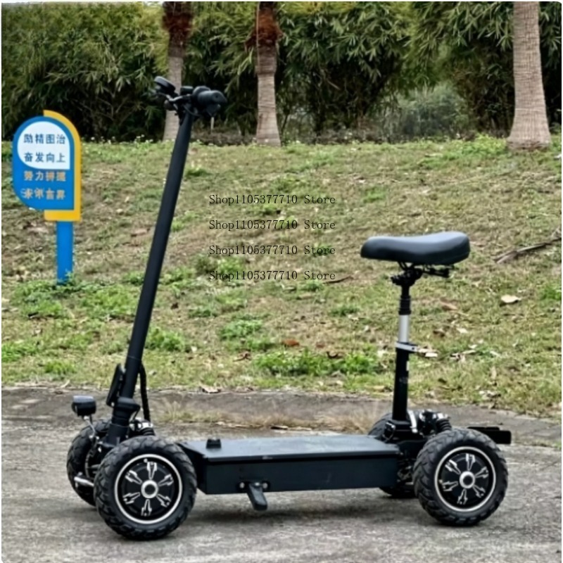 Elektrikli Dört Tekerlekli Sco - Folding Electric Scooter incelemesi ve fiyatı